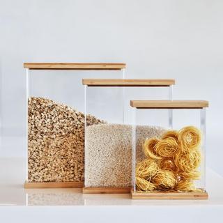 Acrylic Kitchen Canister with Lid