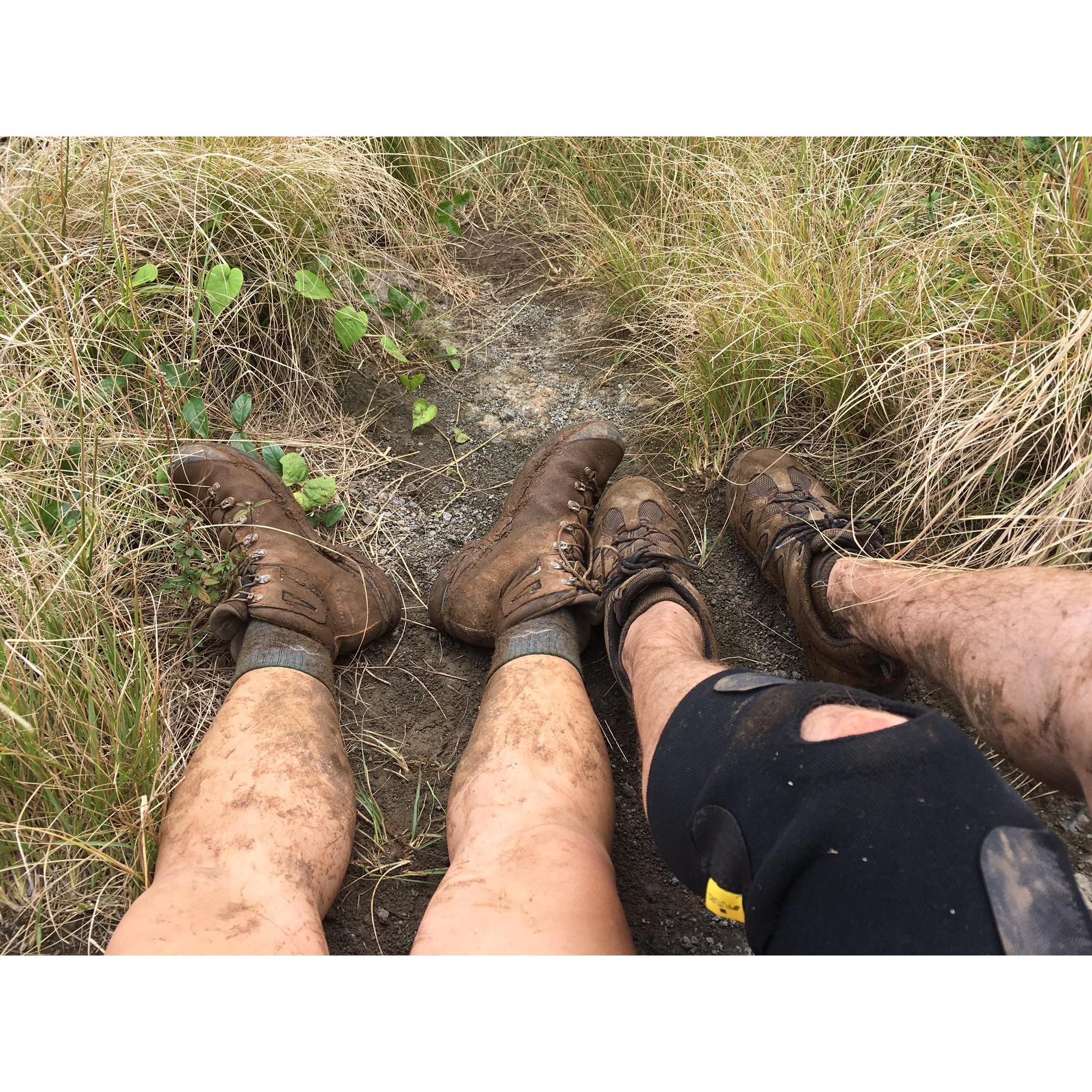 The crazy Hawai'i hike was also the dirtiest hike.