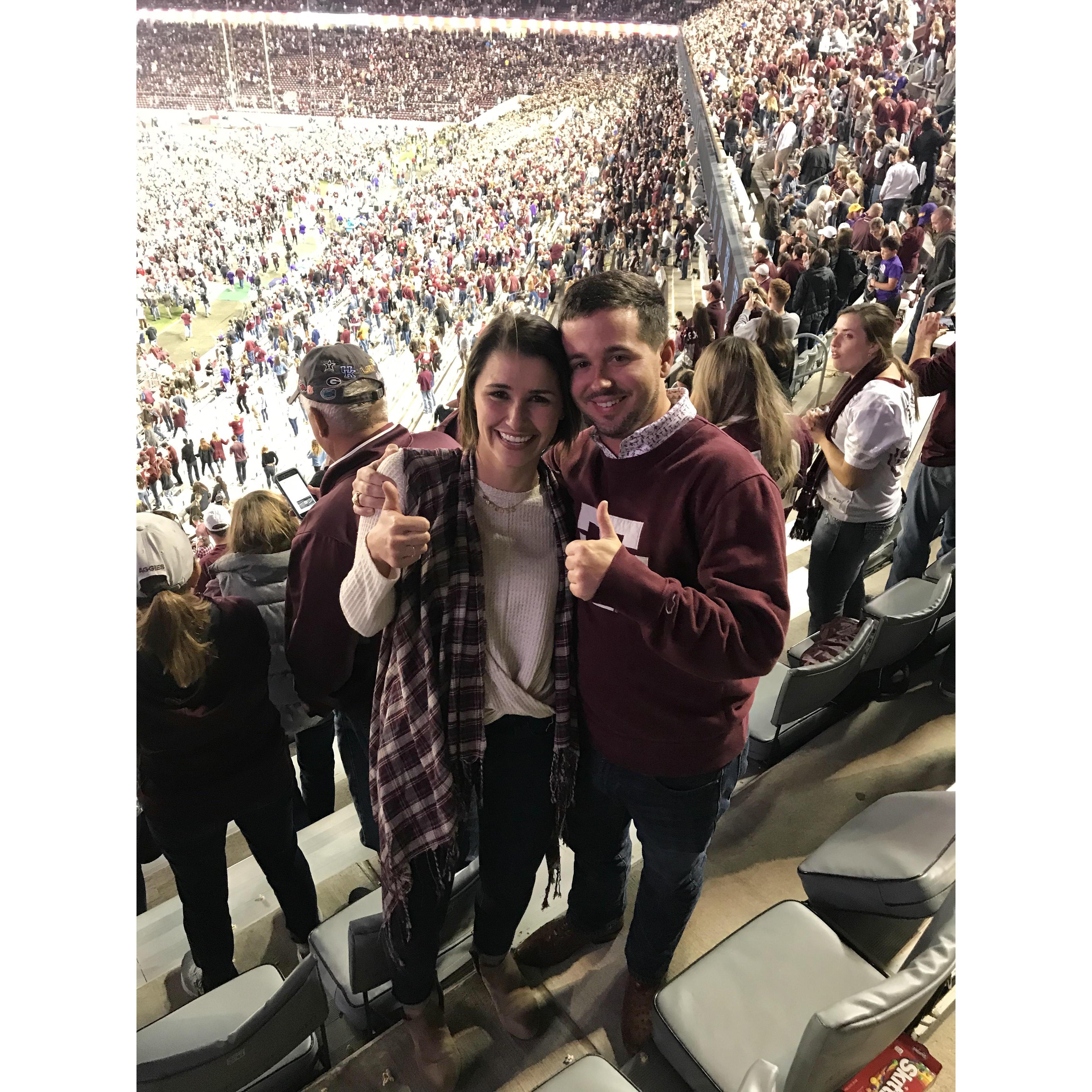 Witnessed a 7-OT game together!