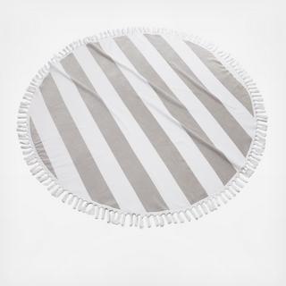 Cabana Round Beach Towel