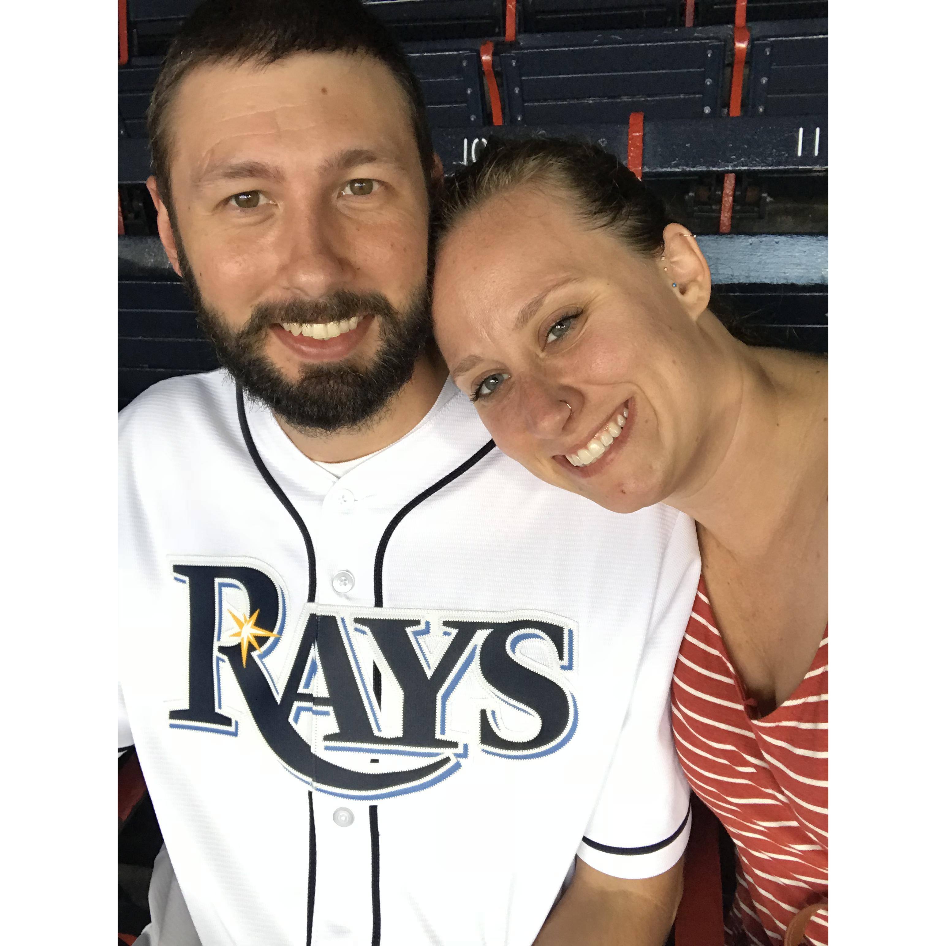 We went to a Red Sox game late Summer 2018