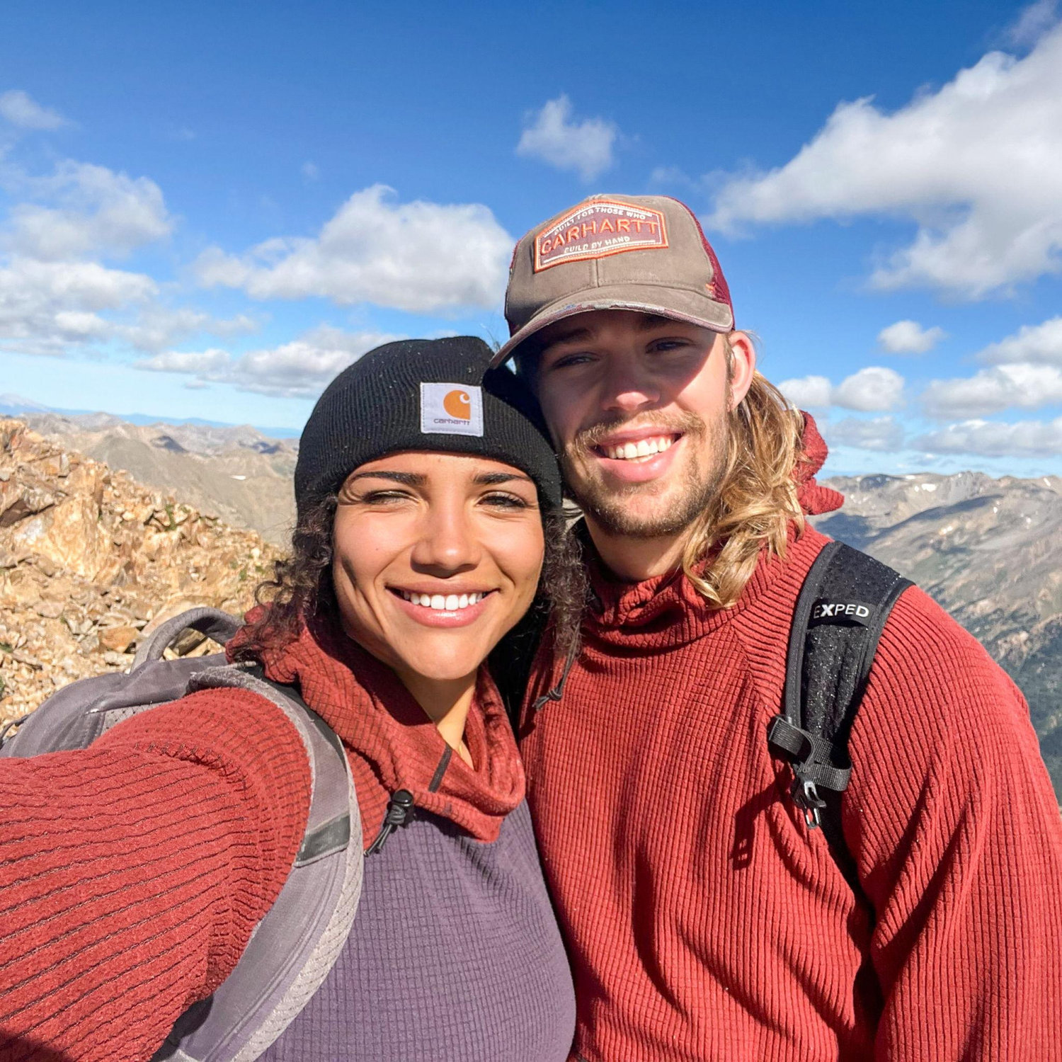 After we summited Mt. Elbert, the tallest mountain in Colorado!