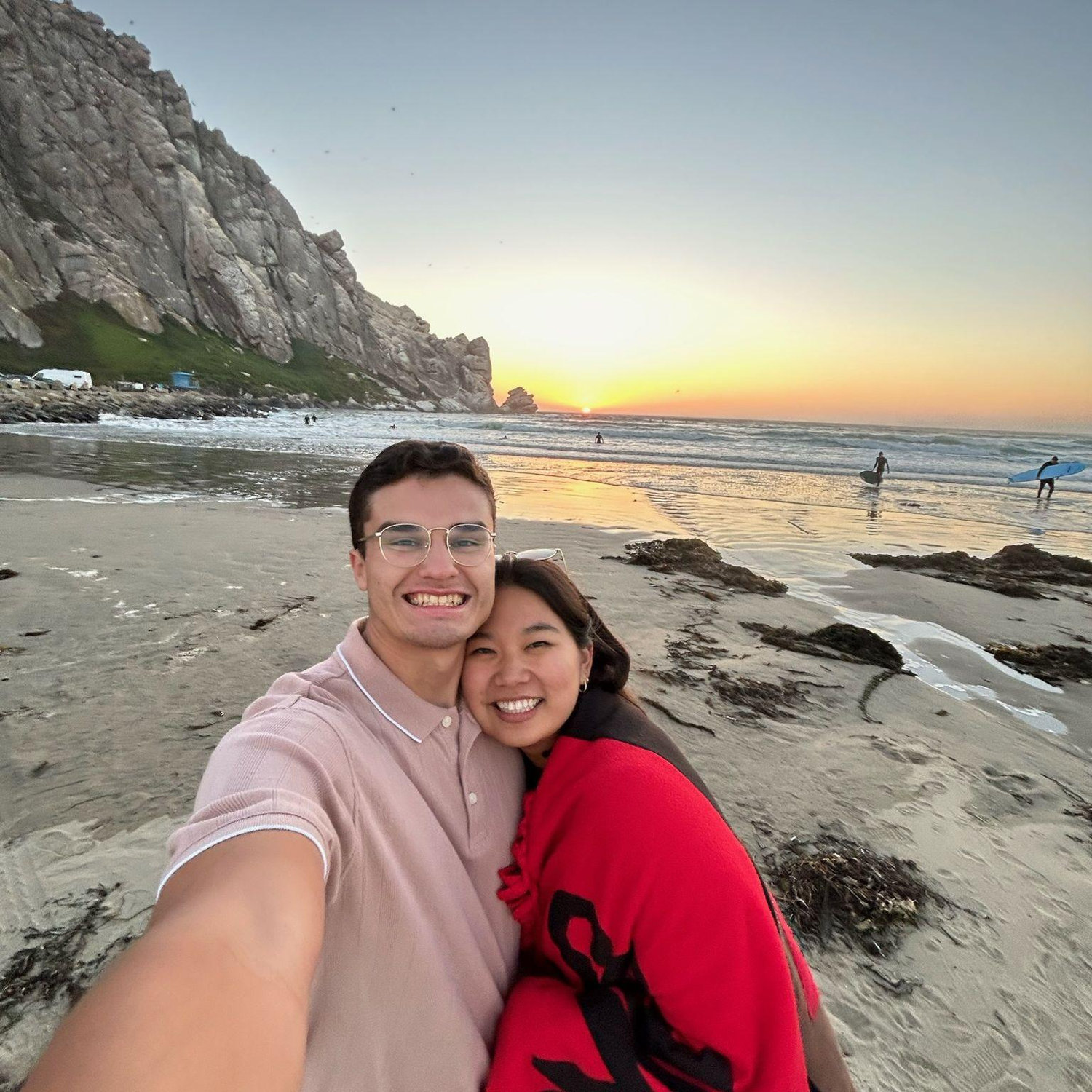 2023 | The first of many trips to Pismo Beach (an annual Campos family tradition)