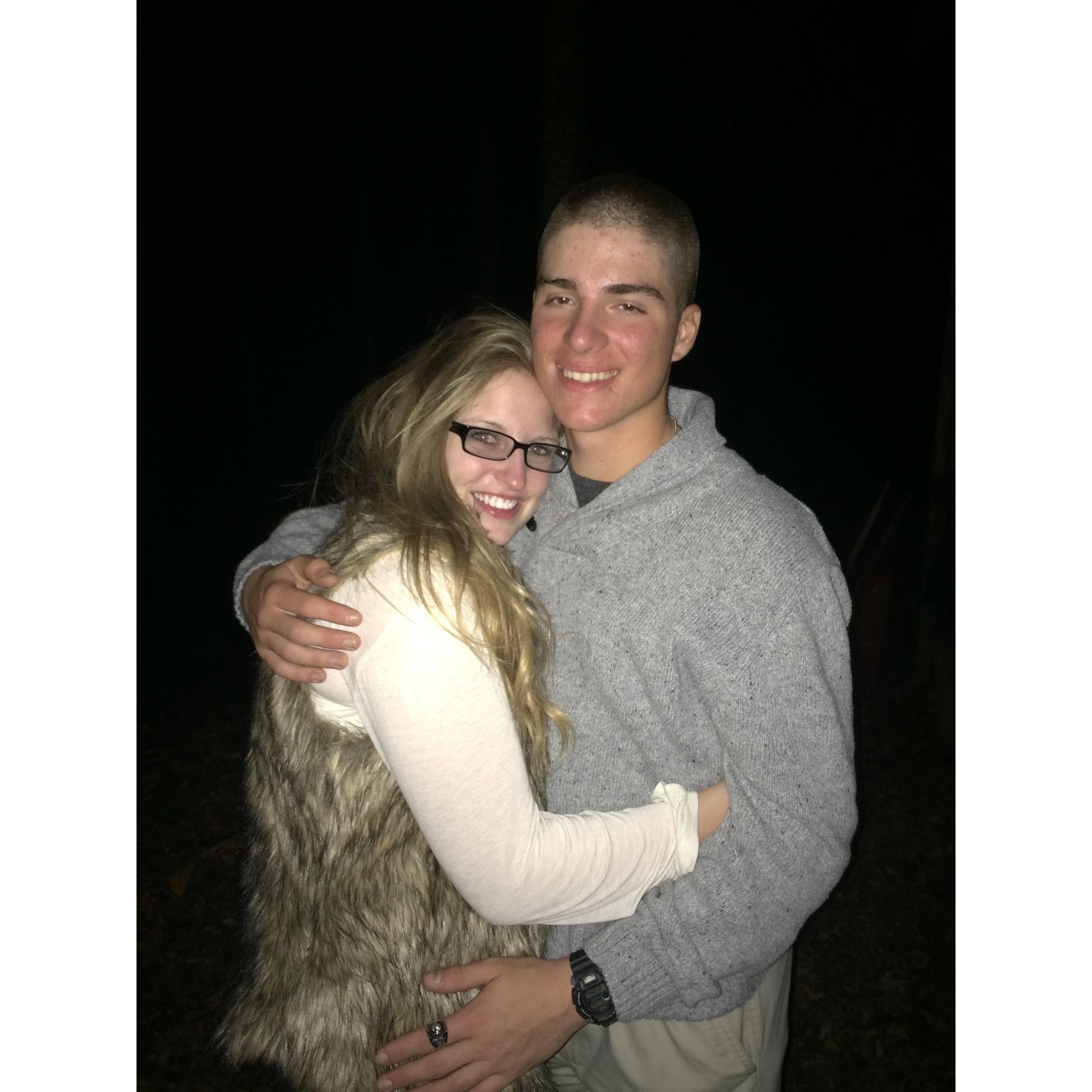 November 21st, 2014 | The day that Brandon graduated from boot camp and asked Kailee to be his girlfriend (for the first time!)