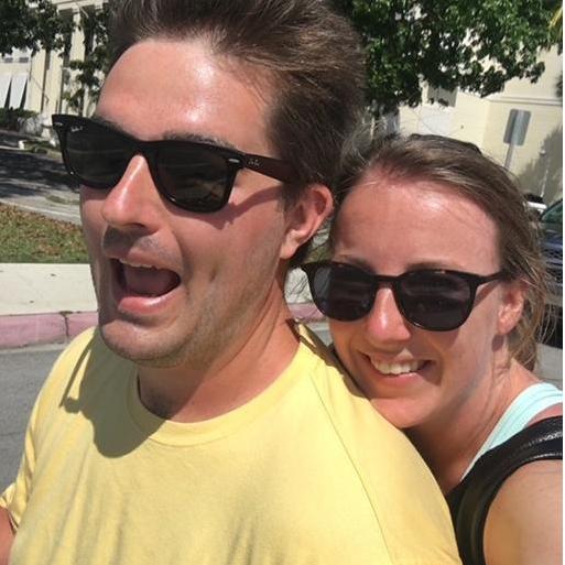 Our first big vacation together - Key West! It rained most of the time... but we had a blast :)