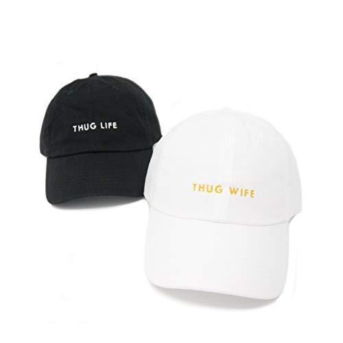 Bachelorette Party Hats - Thug Wife and Thug Life Bridal Party Hats