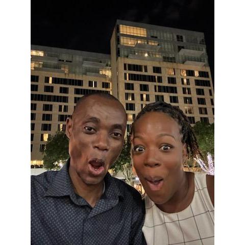 This pretty much sums us up. Ice cream date in City Center HTX