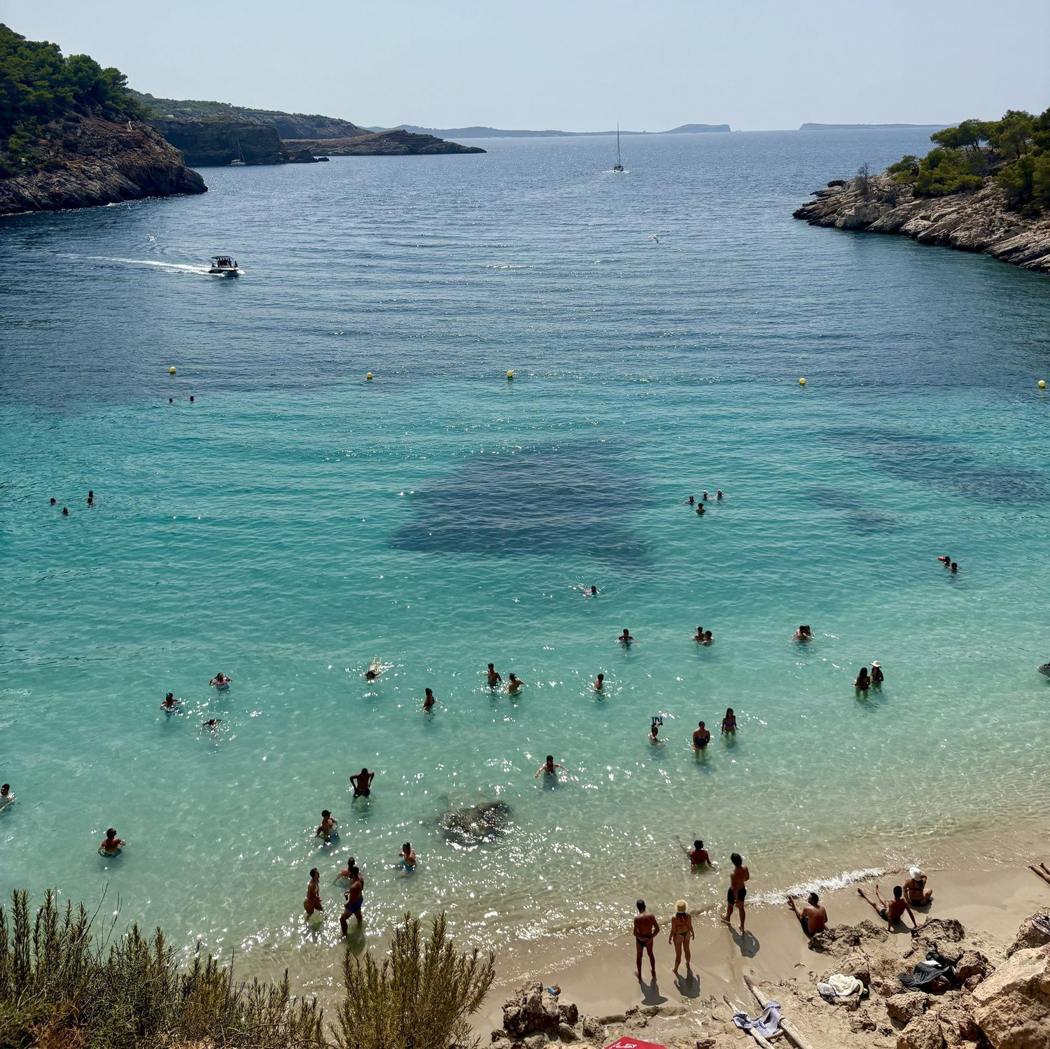 Our favorite Cala in Ibiza, Cala Saladeta