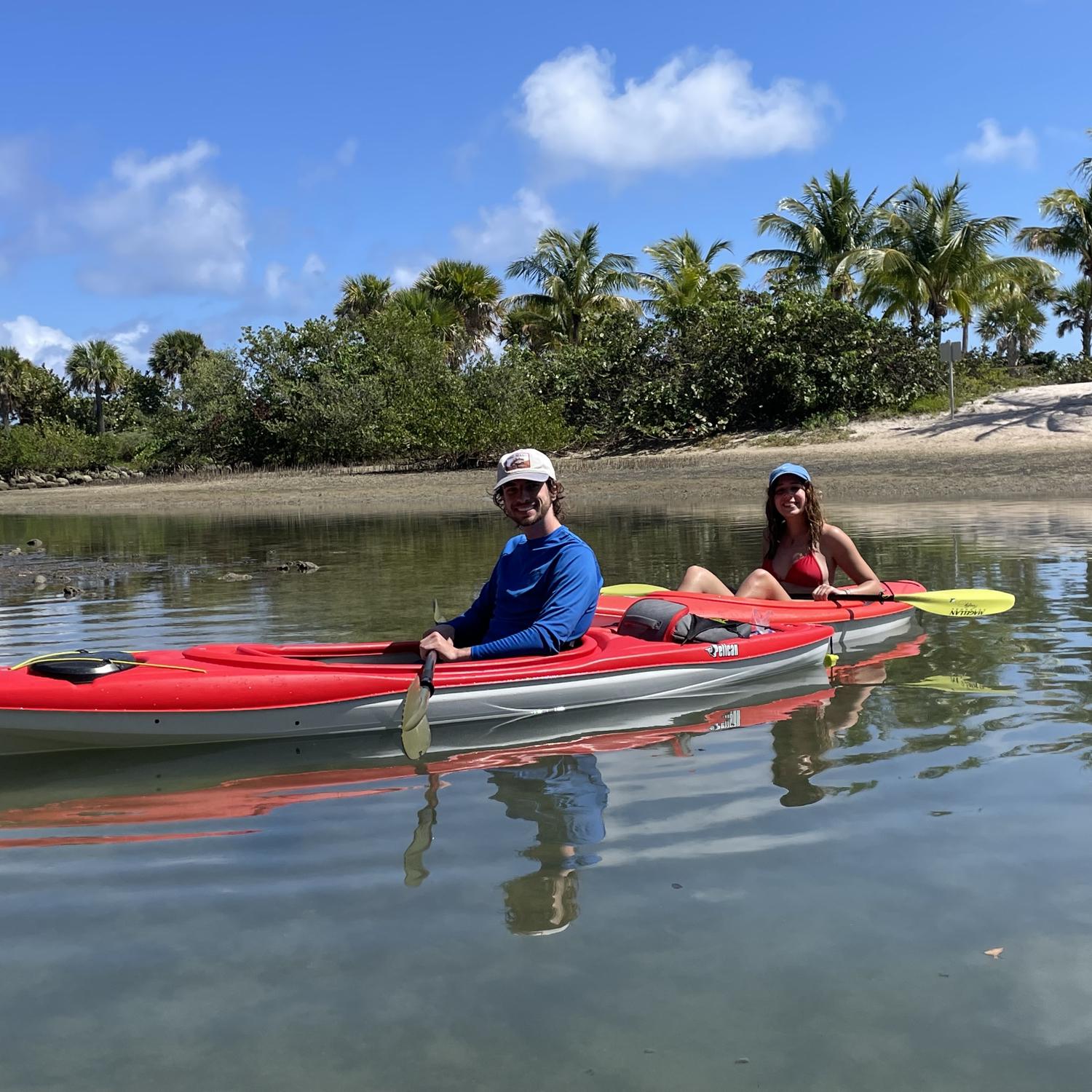 Paddle to Peanut Island