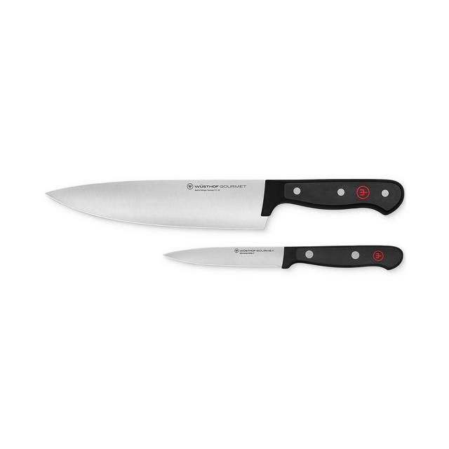 Wüsthof Gourmet Black 2-Piece PrecisionEdge Chef's Set