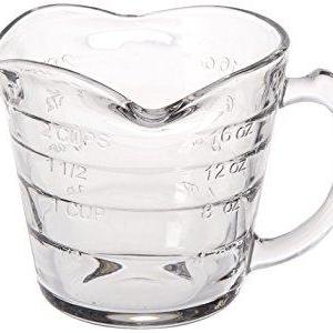 Dozenegg Triple Pour Measuring Cup Glass 16 ounce