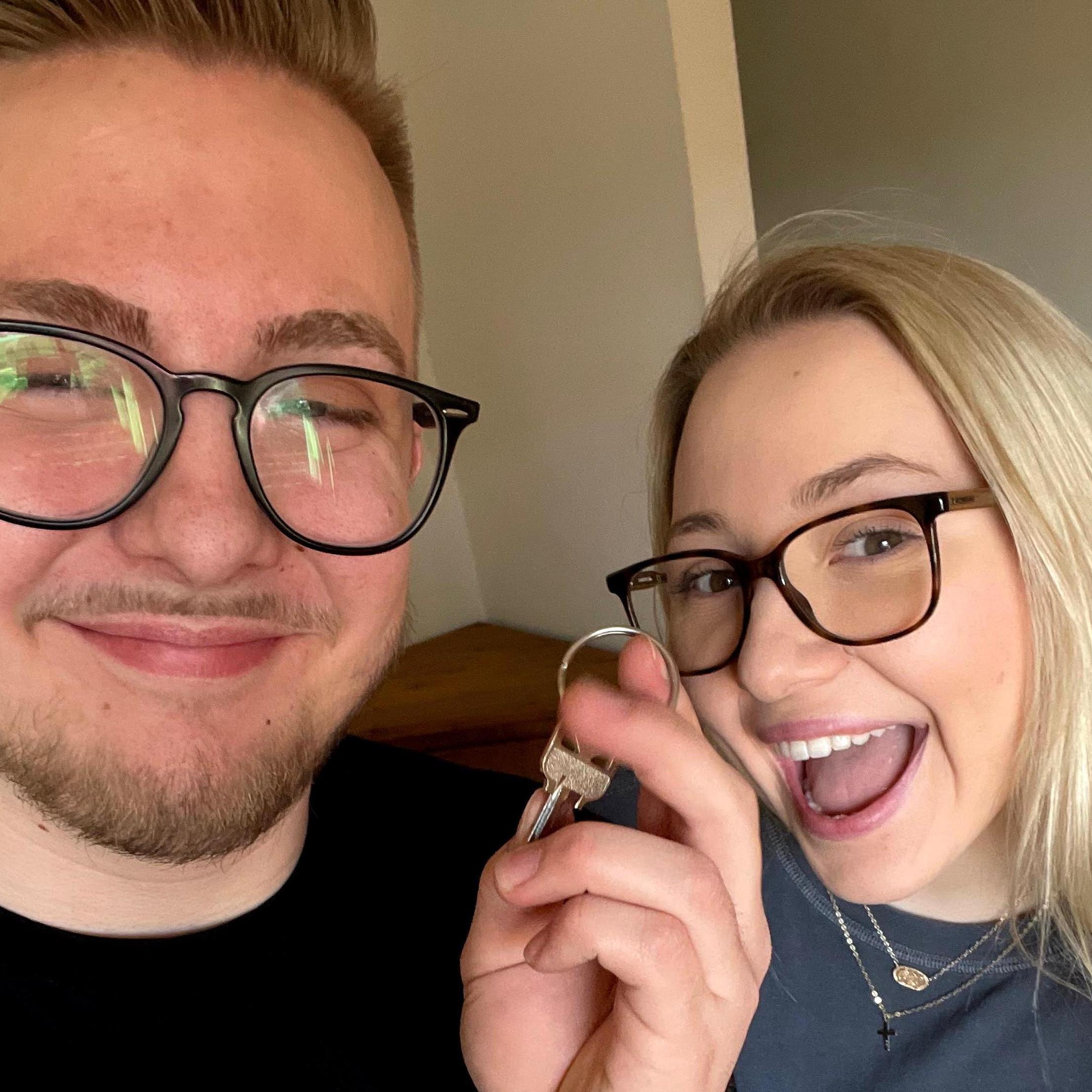 keys to our first home!