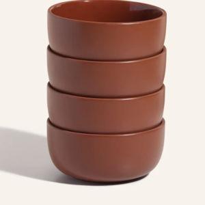 Soup Bowls (Color: Terracotta)