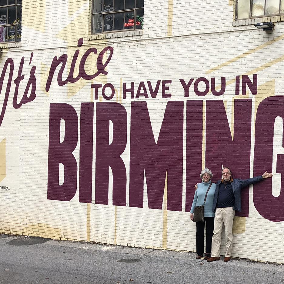 Way down south in ’bama for my niece Meredith's wedding, November 2018