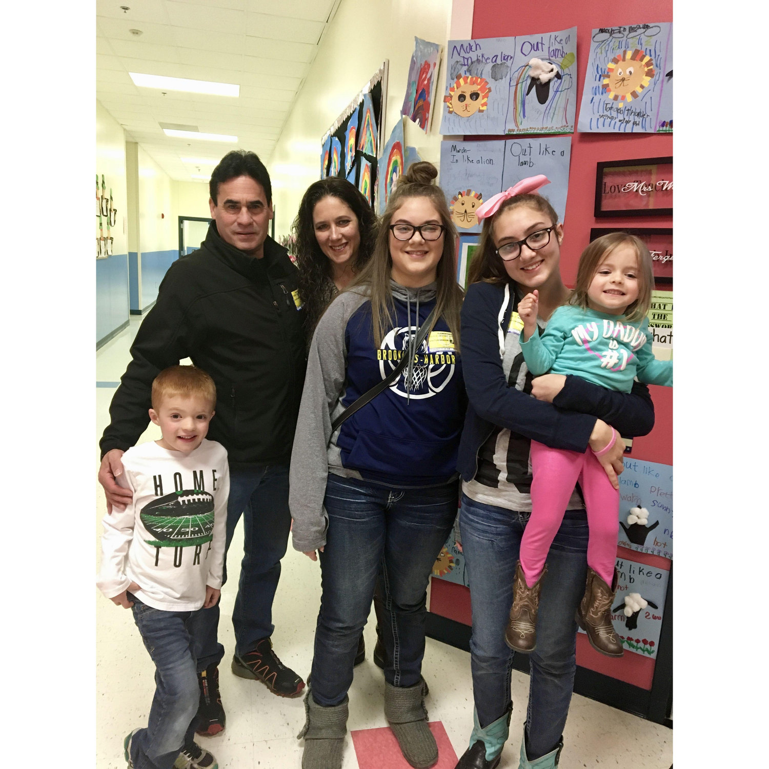 Our niece and nephews' school in North Carolina