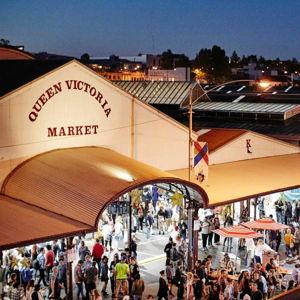 Buy us dinner at Queen Victoria Market