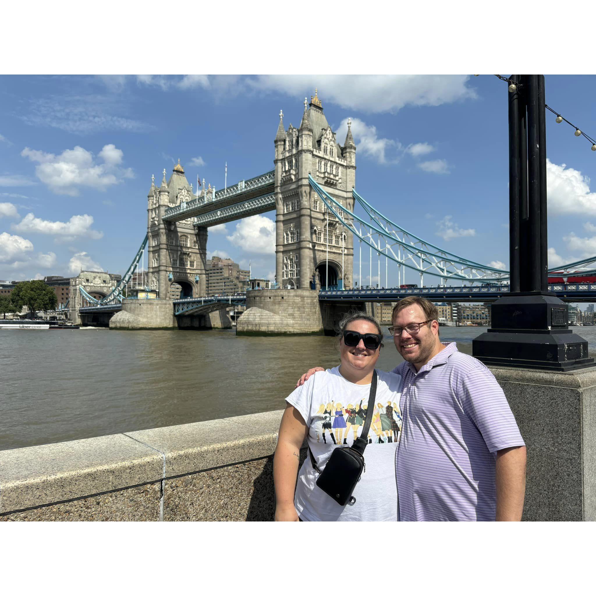 Doing all the touristy things while visiting Rachel in London.