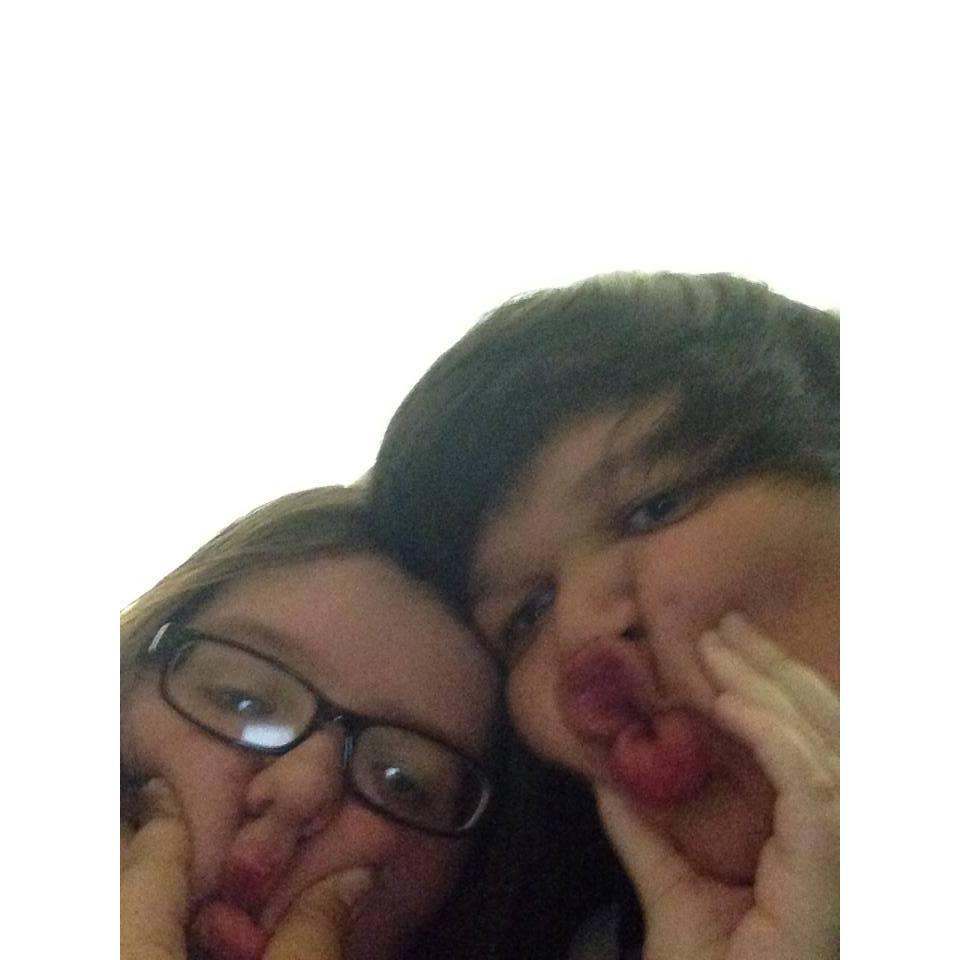 One of our earliest photos from 2013, hence the low quality. We were babies!