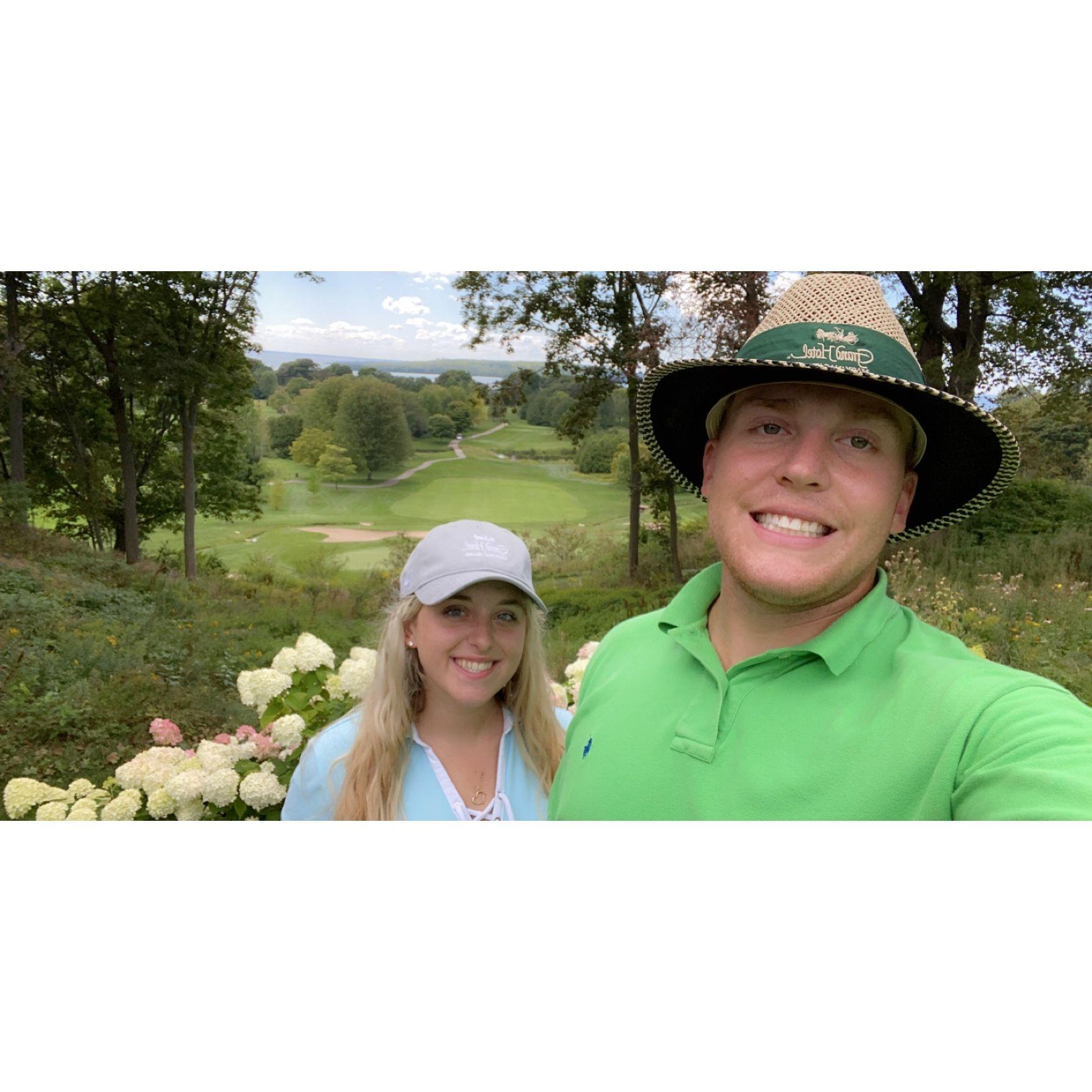 Golfing on Mackinac - August 2020