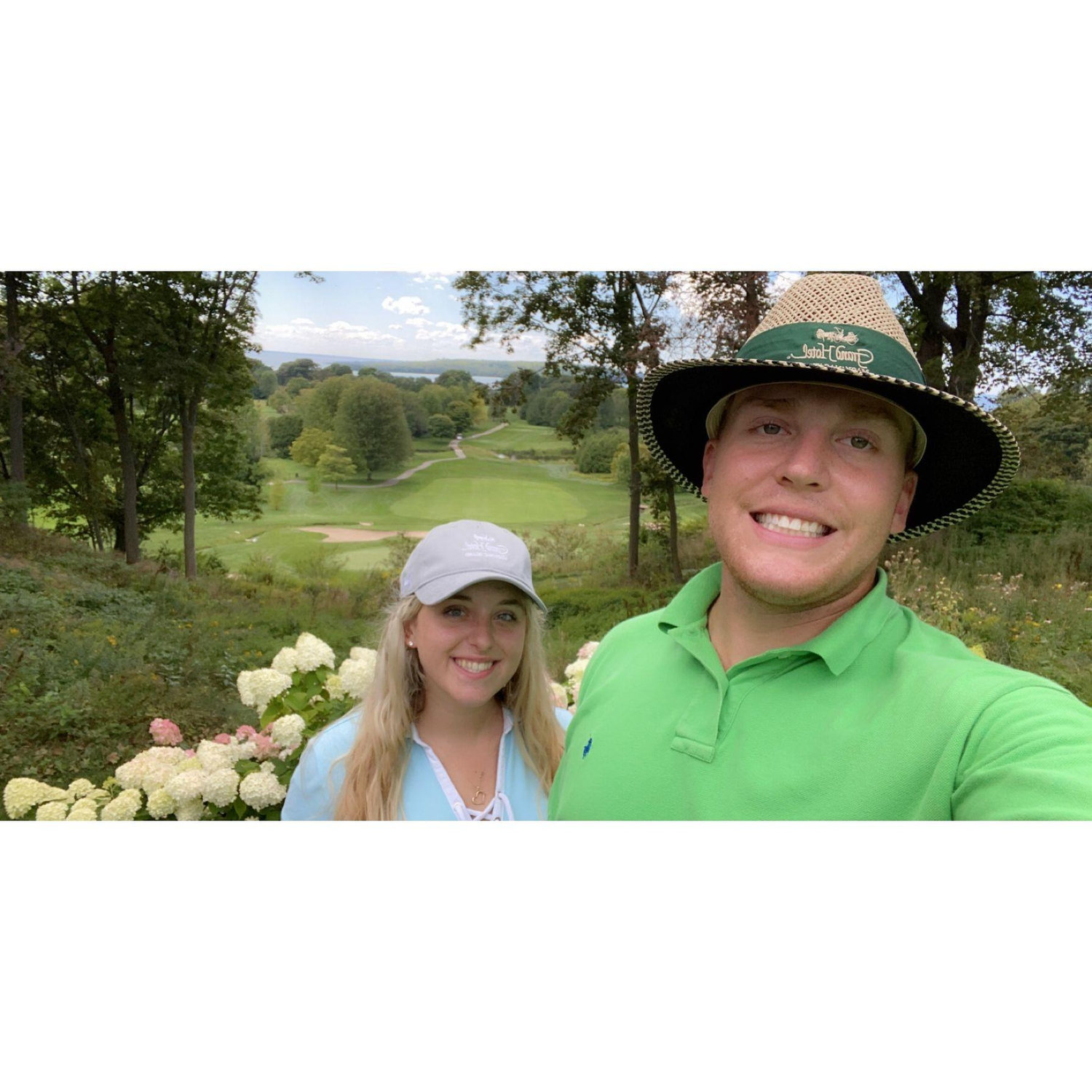 Golfing on Mackinac - August 2020