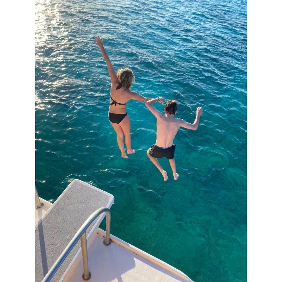 First time out of the country together, but certainly not the last- Turks and Caicos March 2020