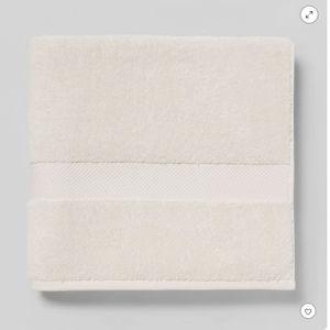 Performance Plus Bath Towel Cream - Threshold™: Heavyweight Cotton, Fade-Resistant, OEKO-TEX Certified