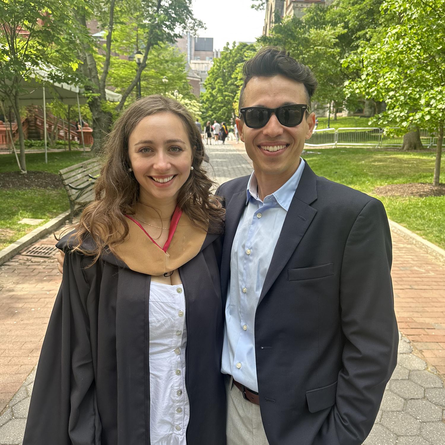 Nadia graduated from Wharton