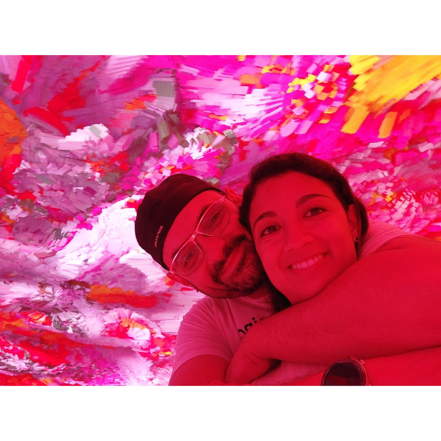 One of the coolest parts of the Gaudí house experience. A virtual and sensory tour of Gaudí's mind and perception.