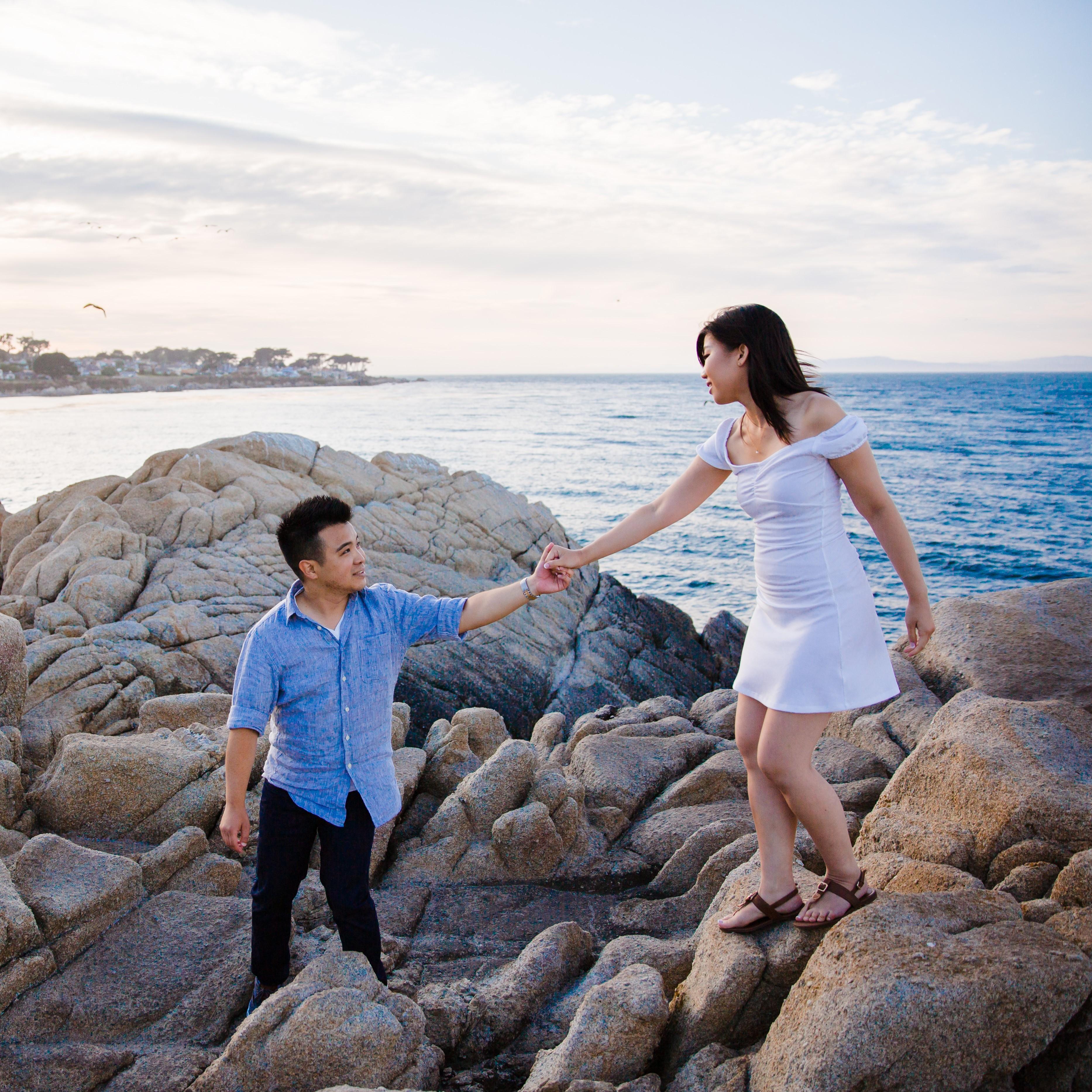 Engagement session in Monterey, CA (2019)