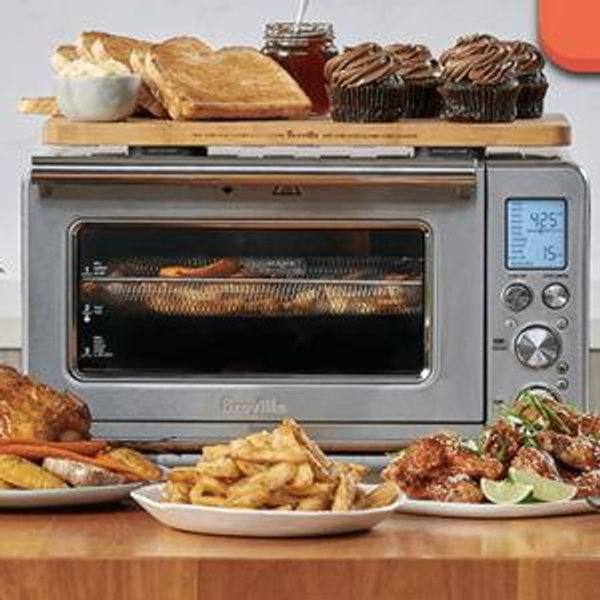 Breville BOV860BSS Smart Oven Air Fryer and Convection Oven, Brushed Stainless Steel
