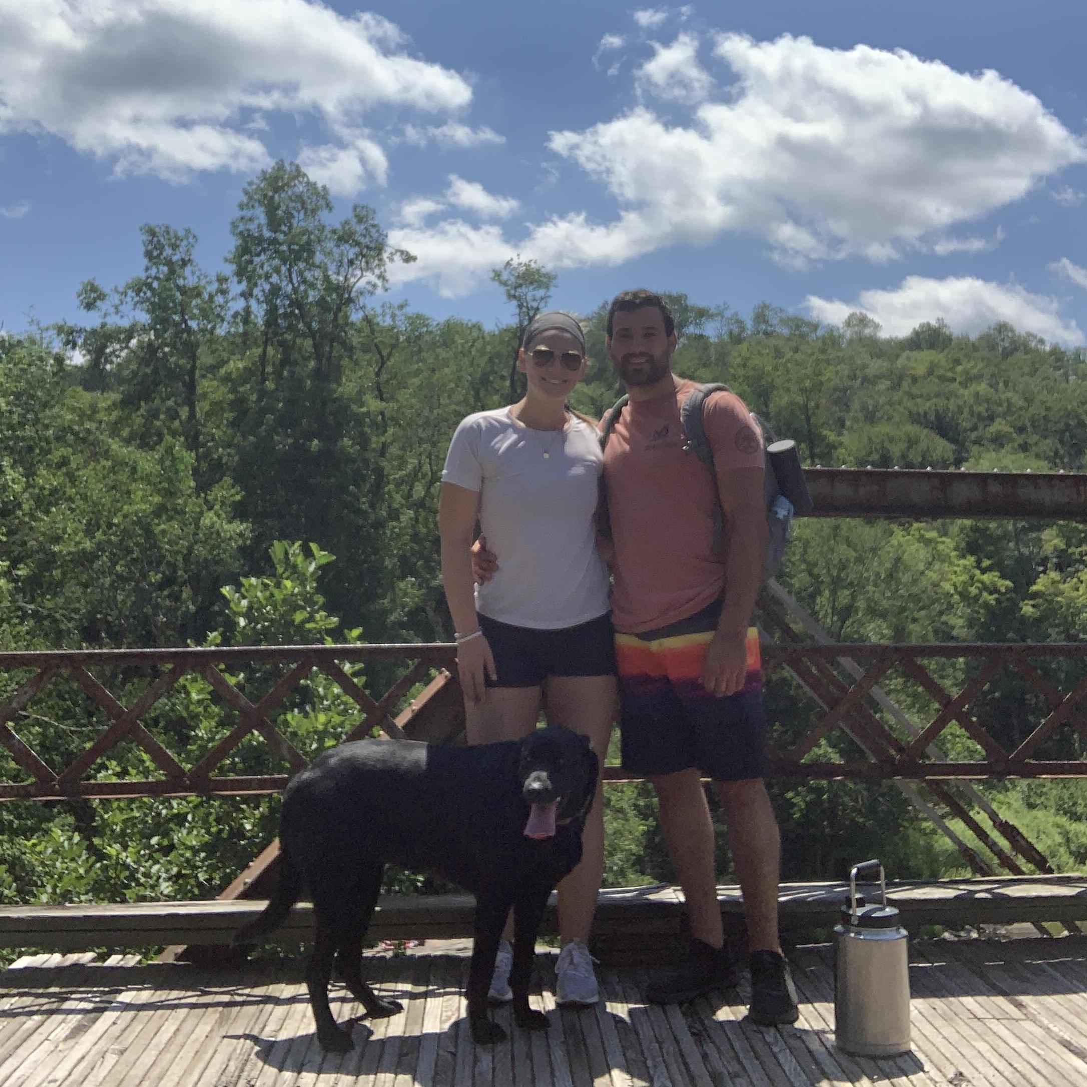Our first time hiking in Pennsylvania.