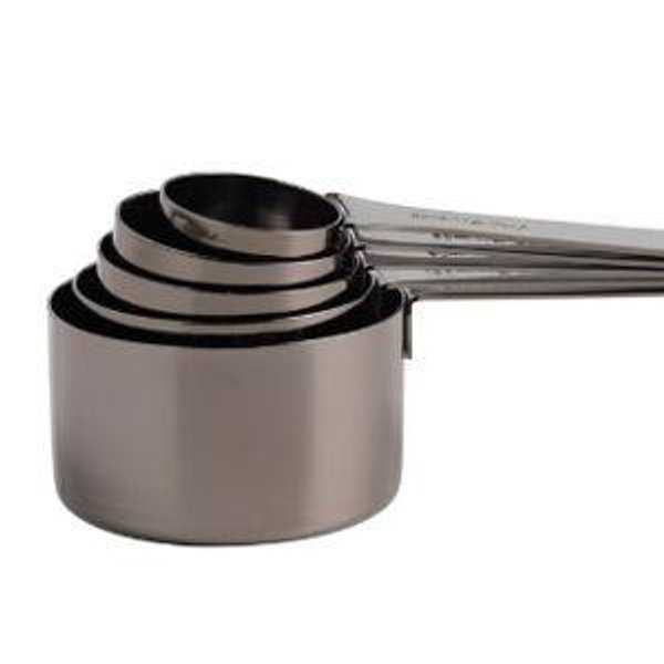 Graphite Gray Stainless Steel Nesting Measuring Cups - World Market
