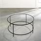 Soft Modern Round Coffee Table