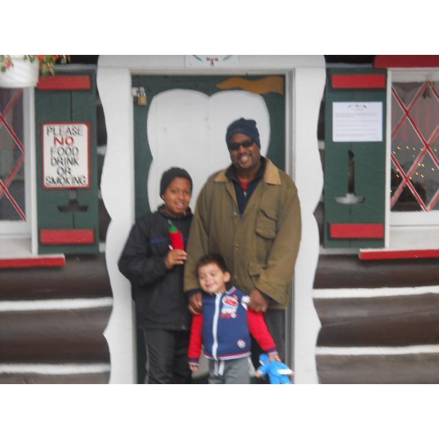 The boys at Santa's Village