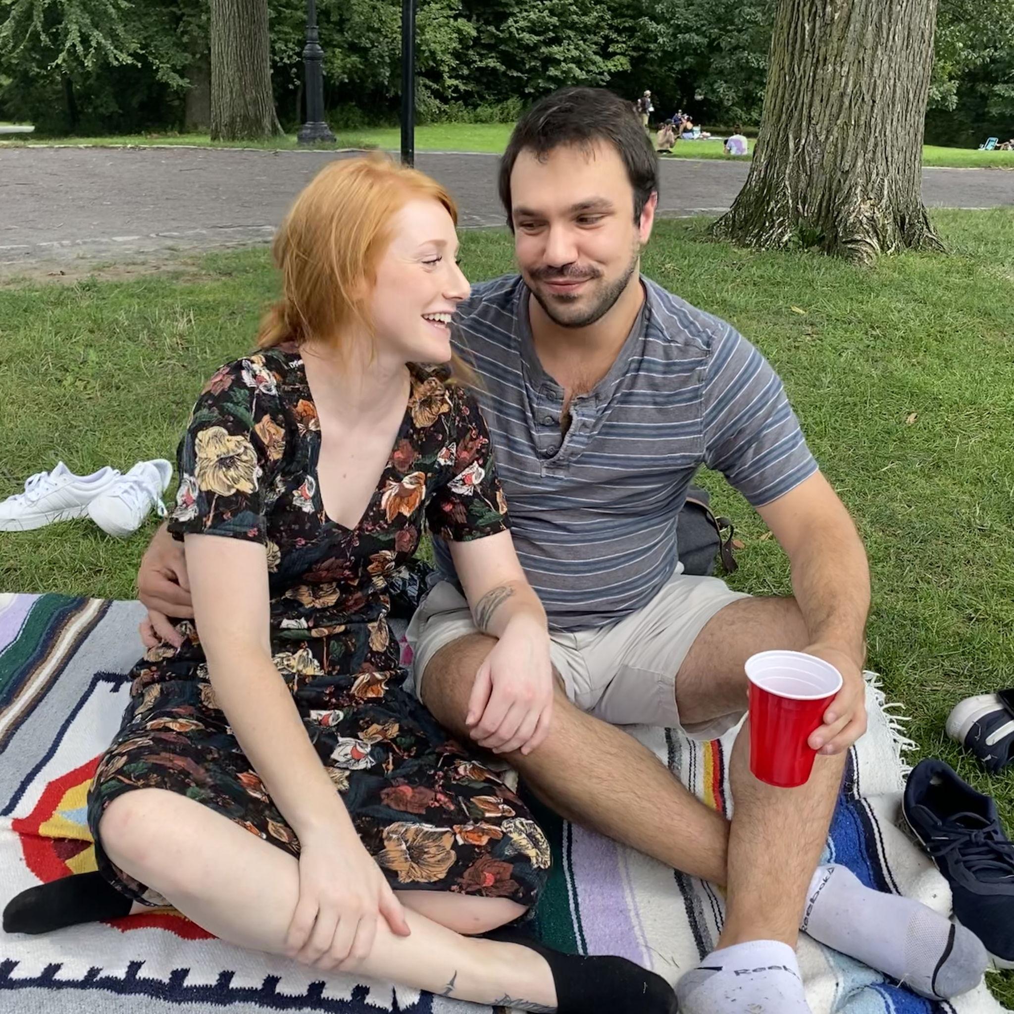 Our first photo together ♡