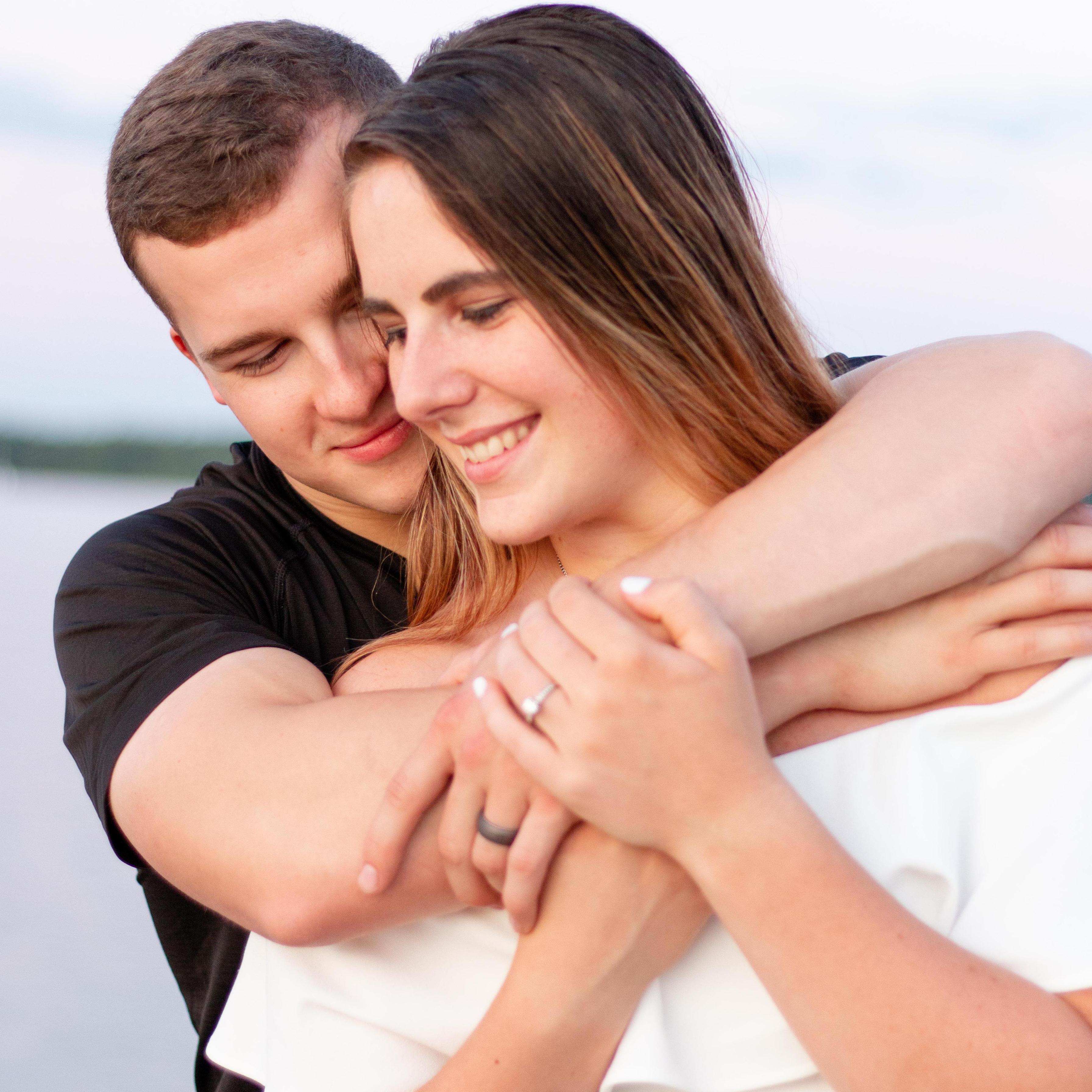One of our favorite pictures from our engagement shoot!