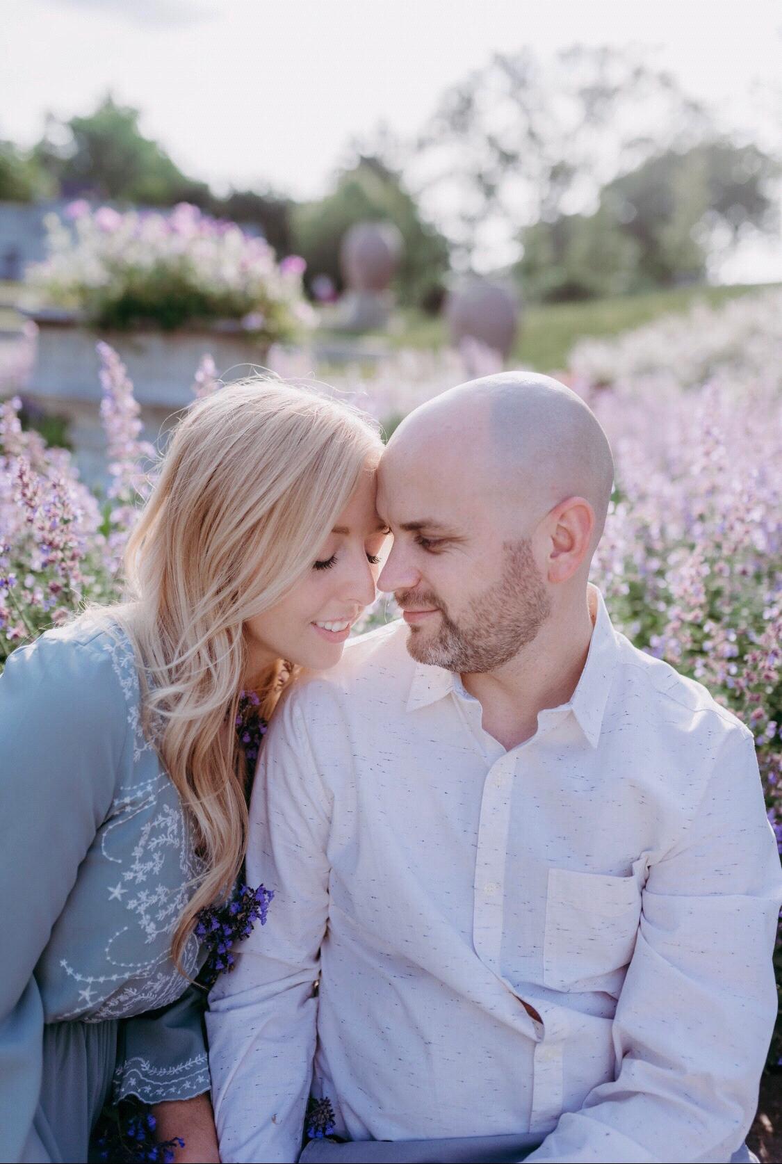 Engagement pictures shot by Sweetest Stills Photography.