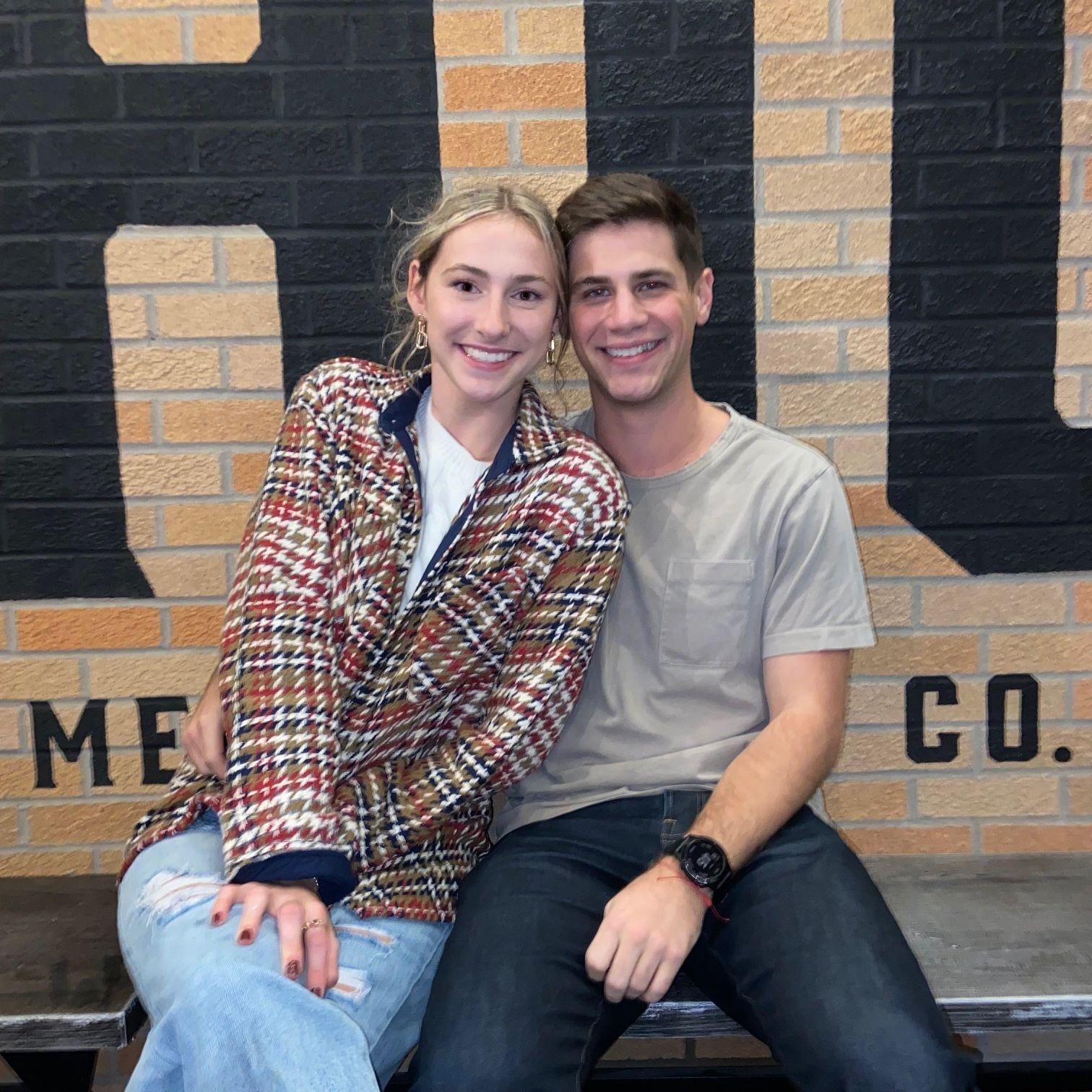 Our first photo together!