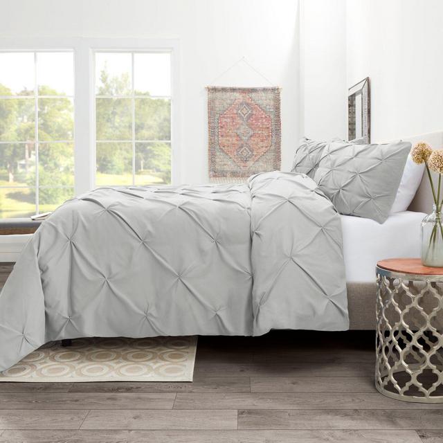 Fairview Pinch Pleat Duvet Cover Set