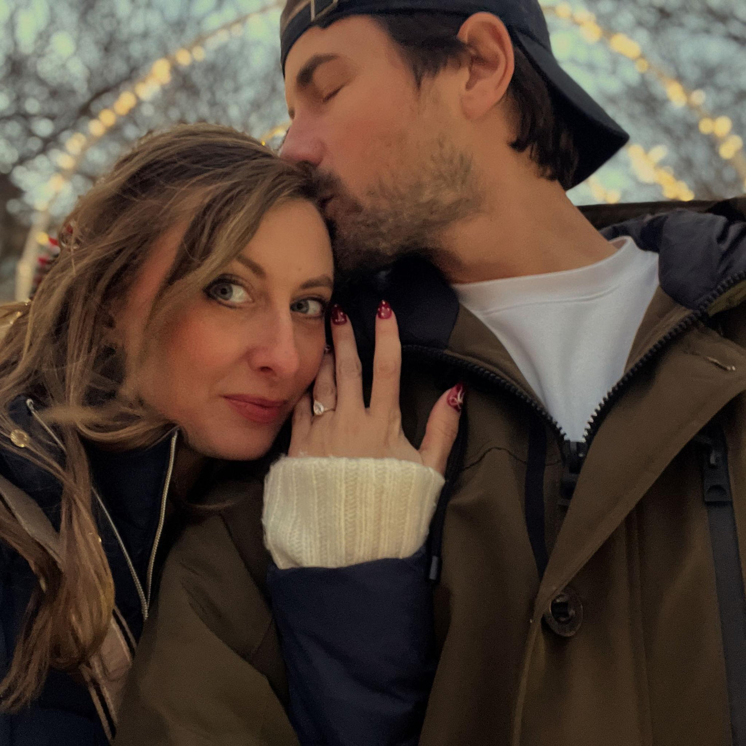 Beautiful ring. Beautiful Woman. And Kevin.