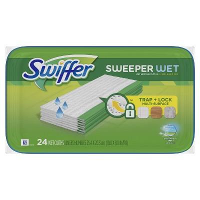 Swiffer Sweeper Wet Refills - Open Window fresh - 24ct