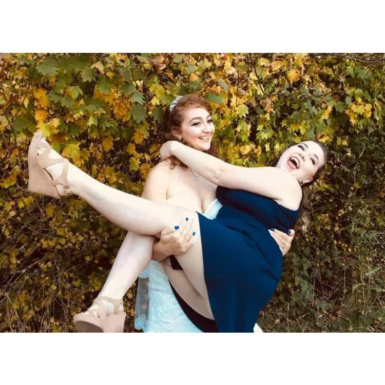 Just two crazy amazing friends doing some crazy amazing stuff
