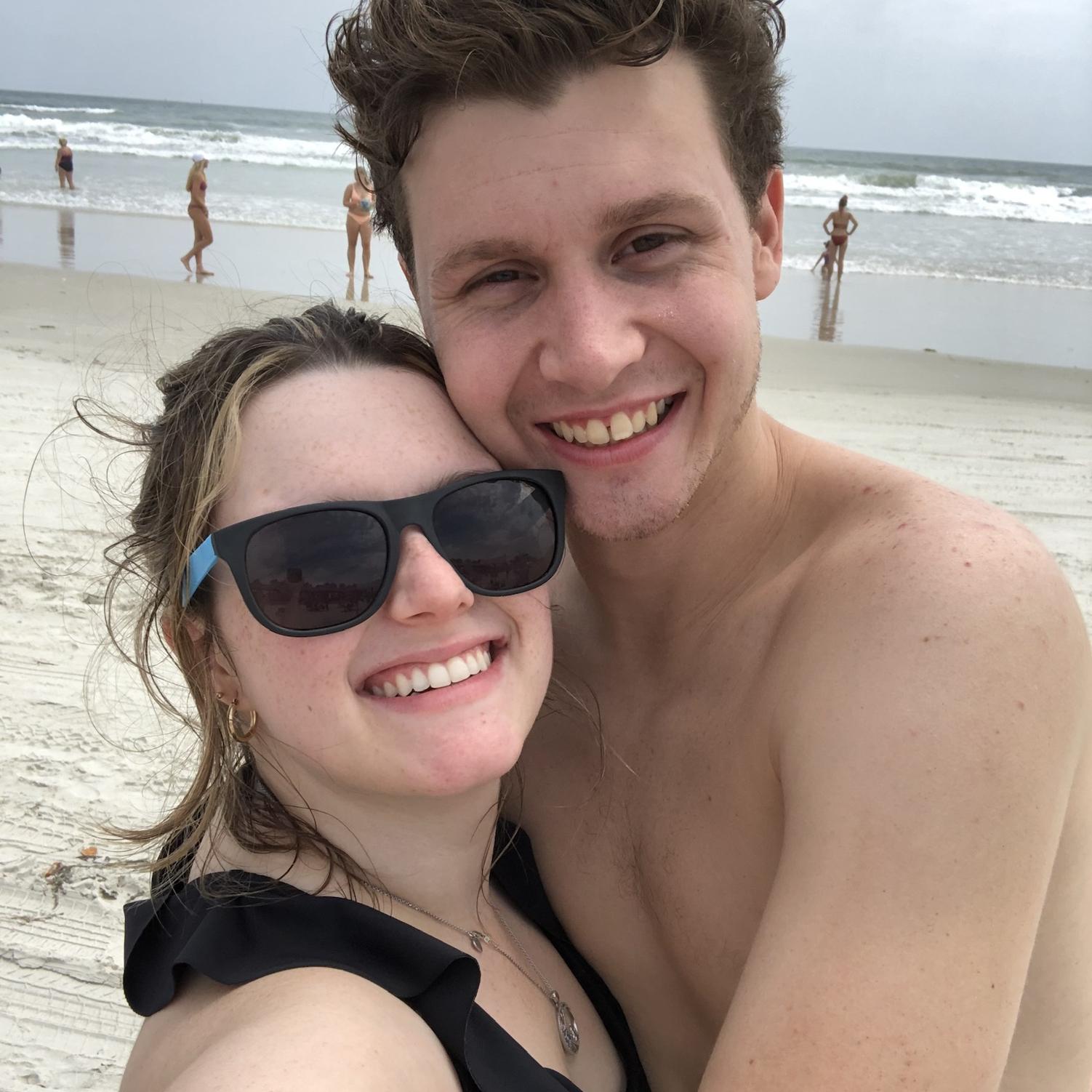 Beach date with friends