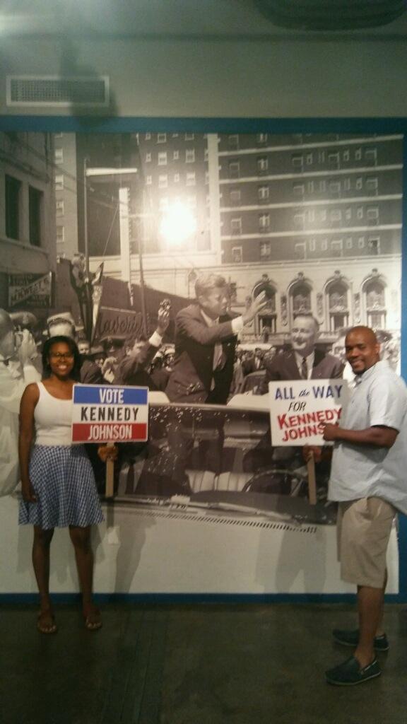 Future Tyler's w/President Kennedy.