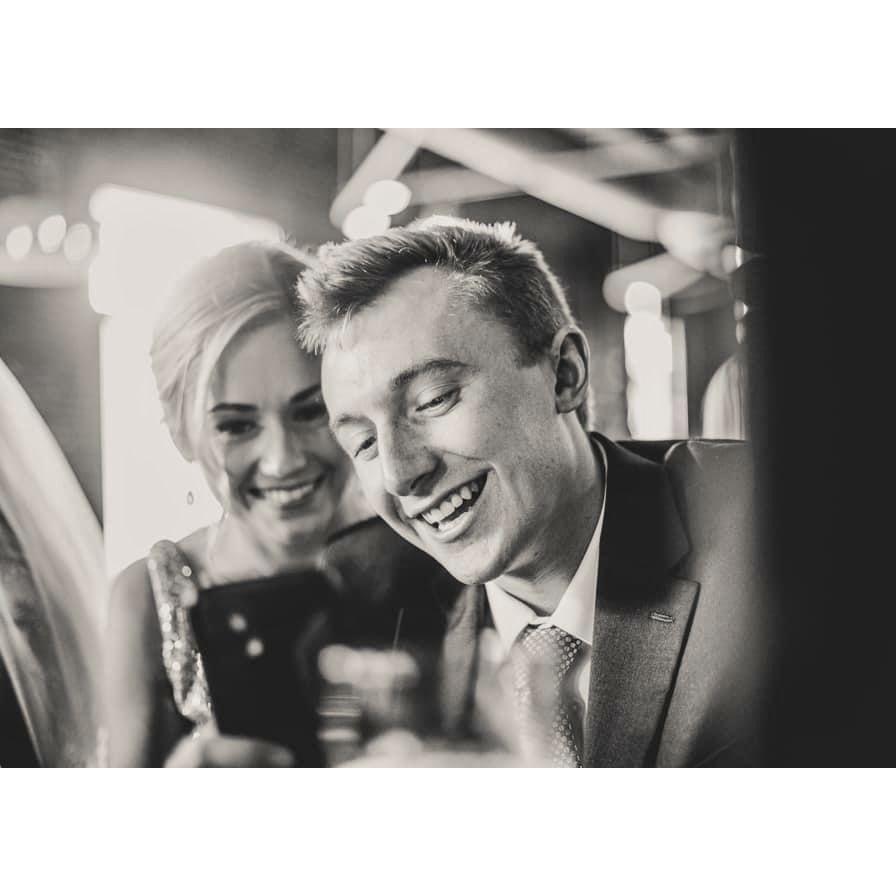 June 2021: All smiles at a friend's wedding!