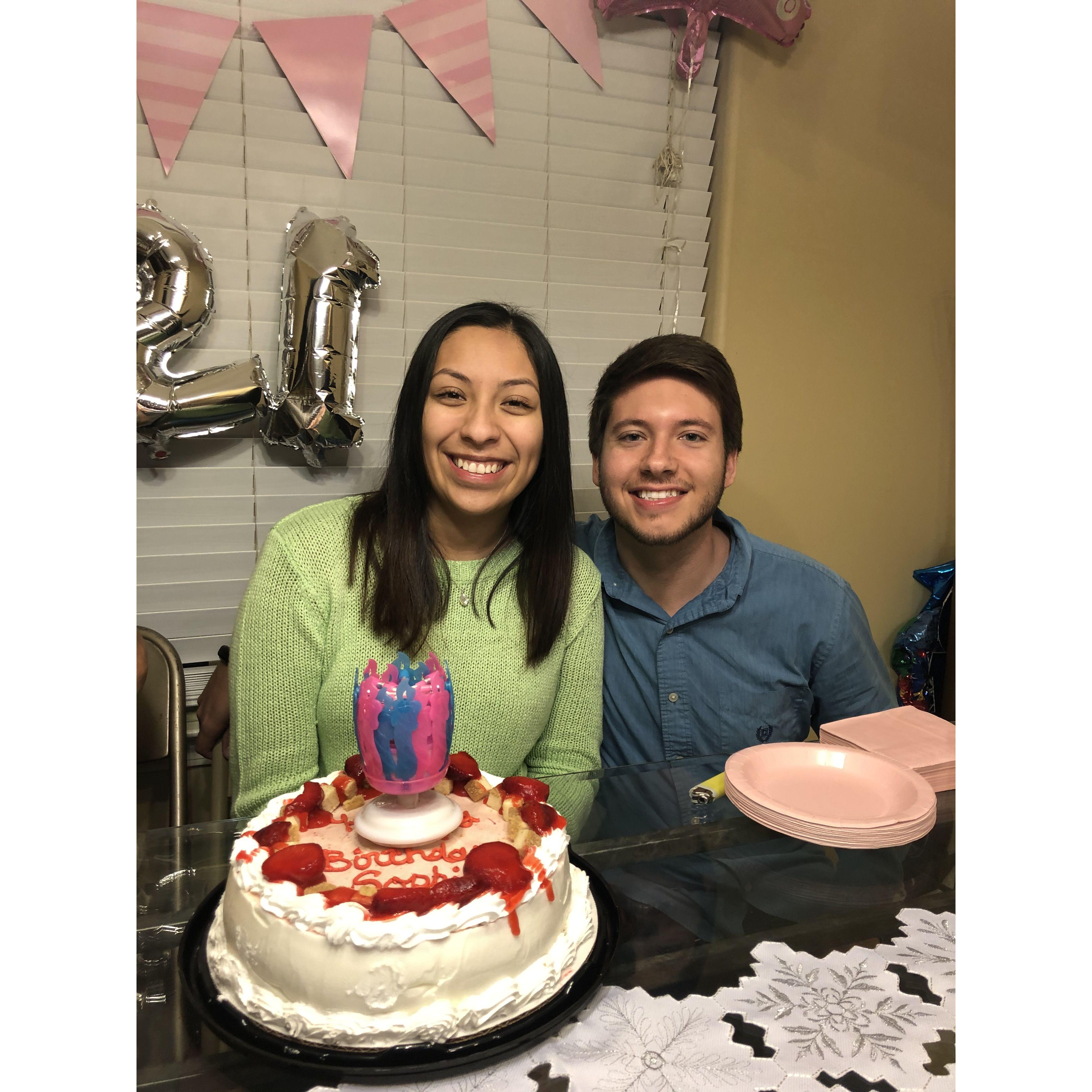 Sophia's 21st birthday