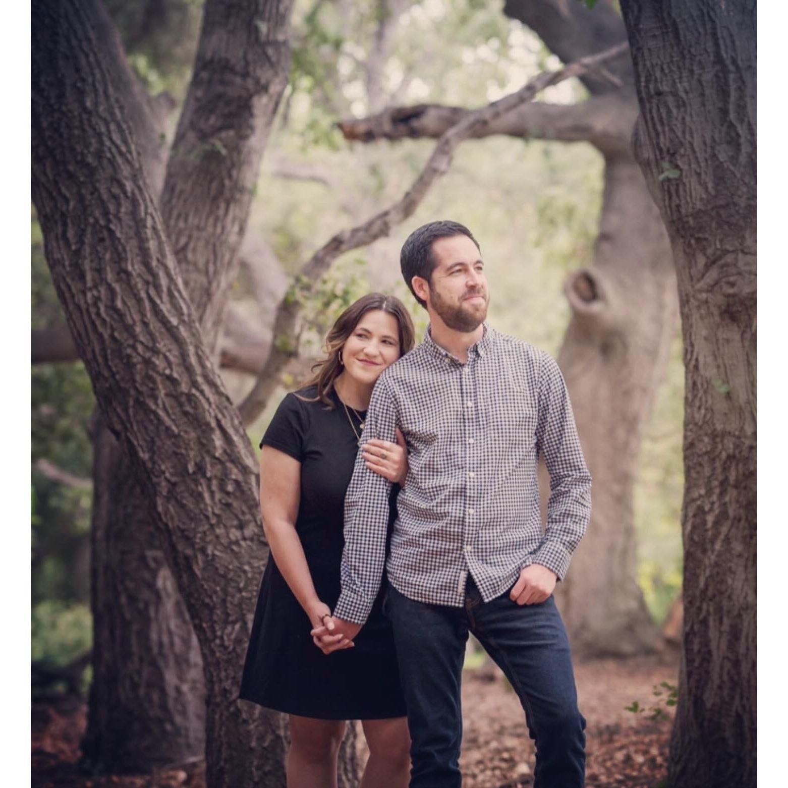 We decided to get professional portraits done in May of 2023. Little did Amy know, we'd be engaged by the end of July! Photo cred to Sheryl Bale Photography.