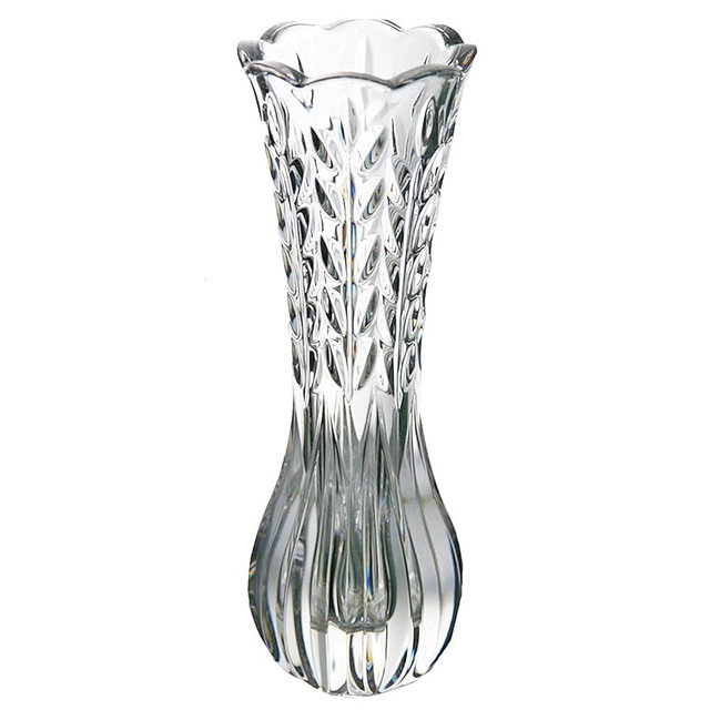 Kwlyon Unbreakable Flower Vase Small 7 inch Elegant Leaf Shape Tiny Mini Decorative Trumpet Single one Rose Vase for Home Decor,Office Decor