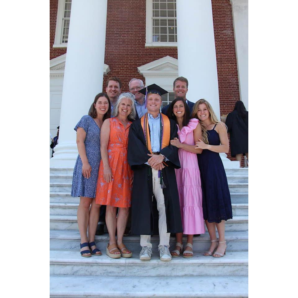 May 2023: Porter's graduation and the Brown crew!