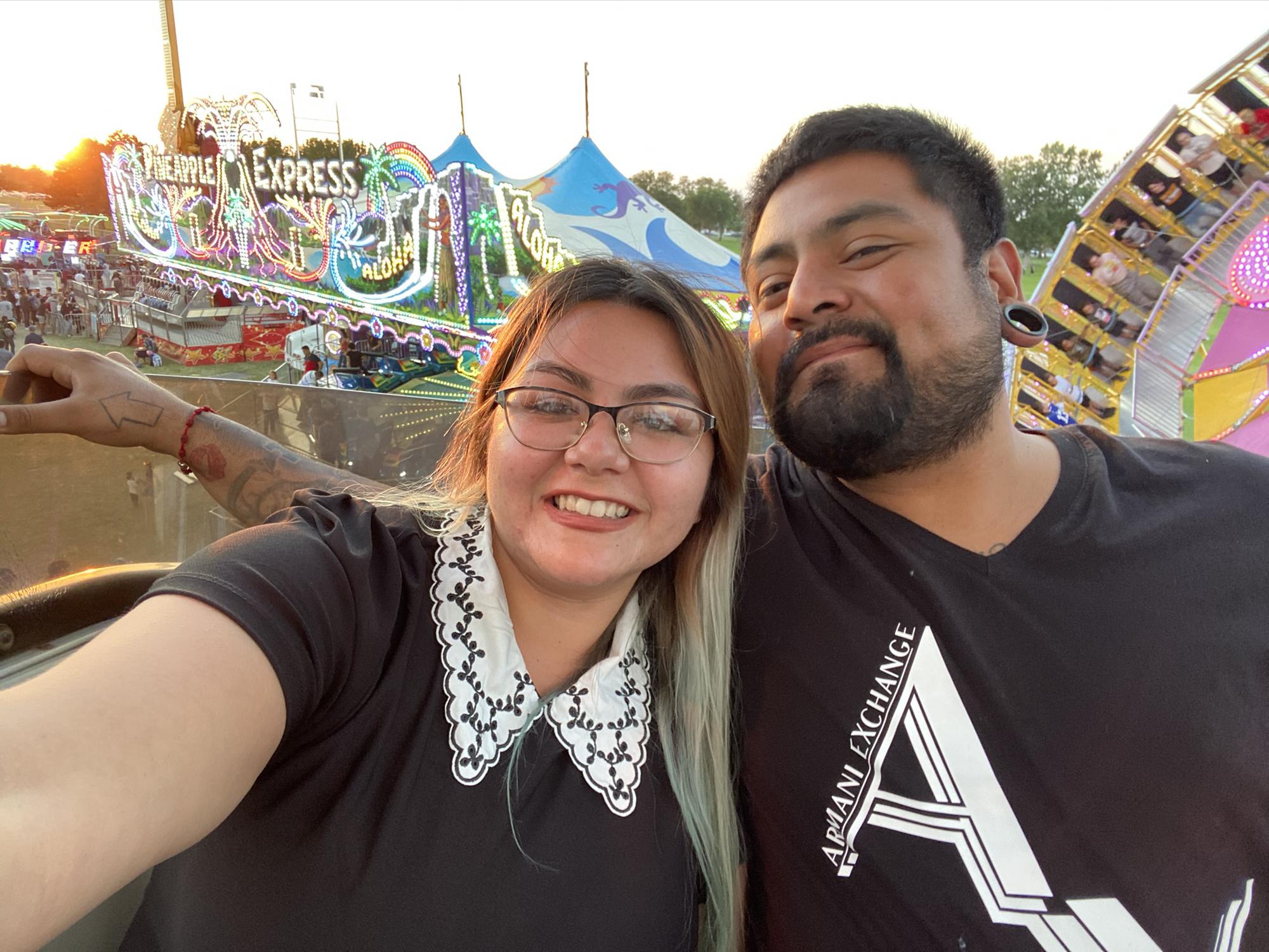 Our first time at the County Fair.